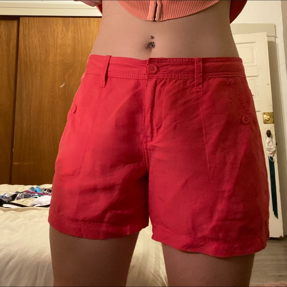 Hot pink Calvin Klein shorts
